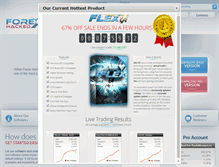 Tablet Screenshot of forexhacked.com